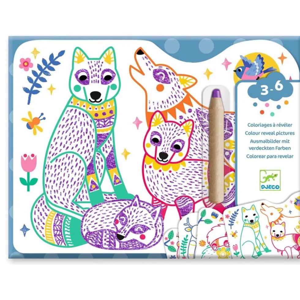 Forest Families Coloring Set