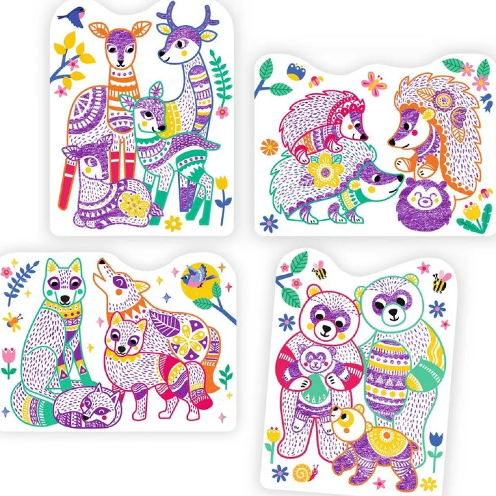 Forest Families Coloring Set