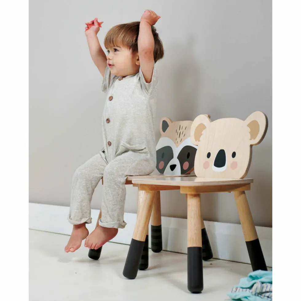 Forest Racoon Chair