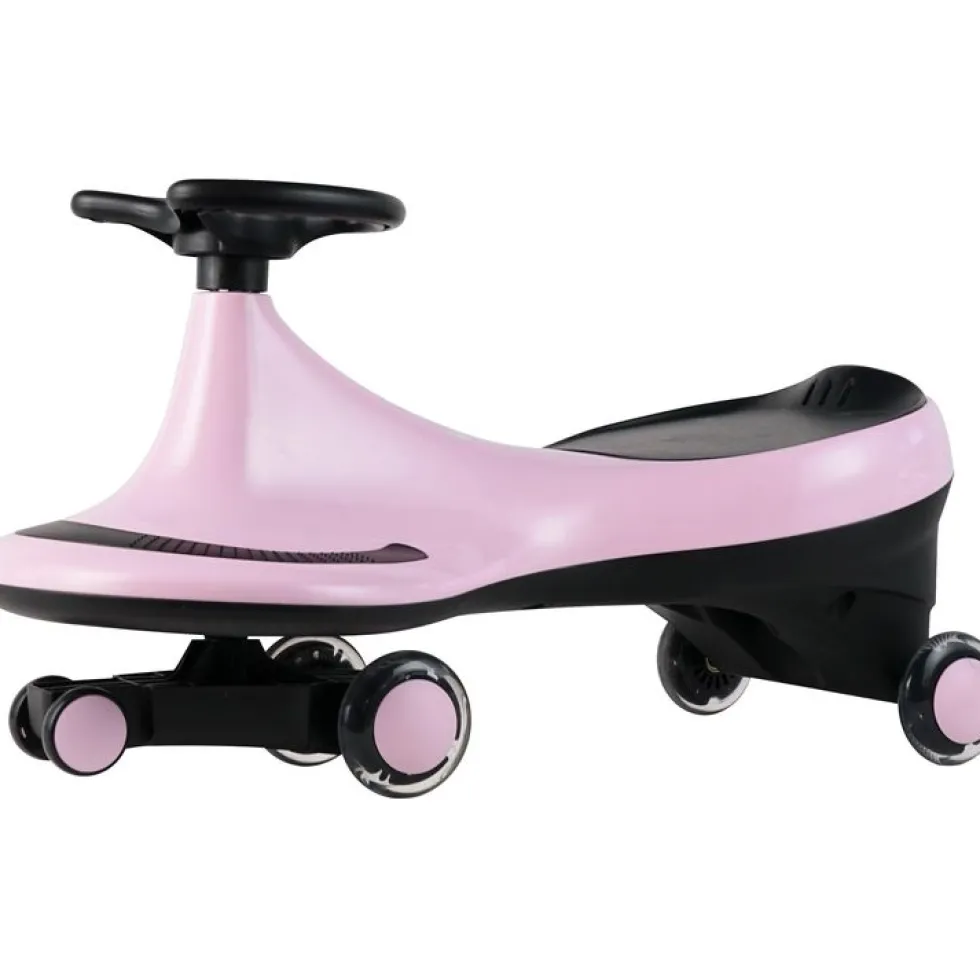 Freddo Toys Swing Car with Flashing Wheels - Pink