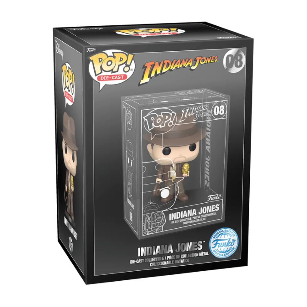 Funko POP! Die-Cast Indiana Jones with Idol
