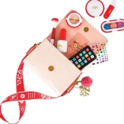 Glamour Go 12 Piece Designer Purse & Accessories - Pink