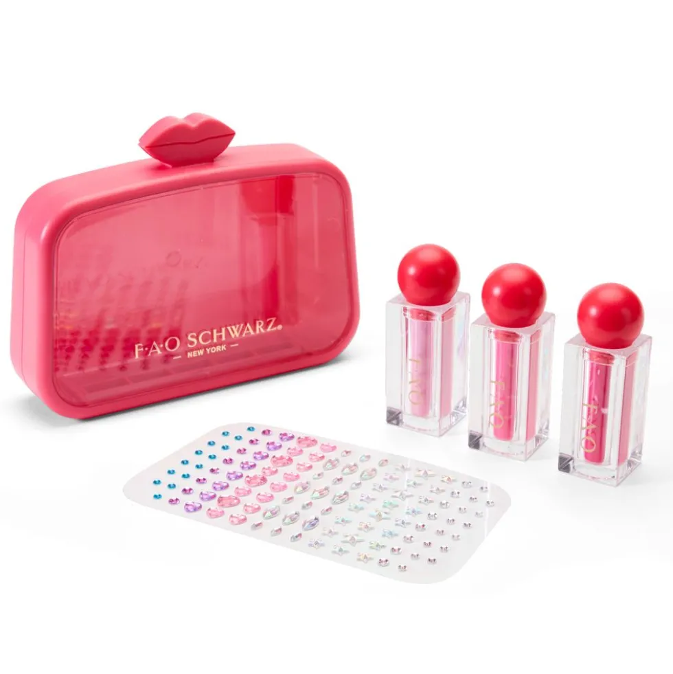 Glimmer & Glam 4‑Piece Lipstick Set