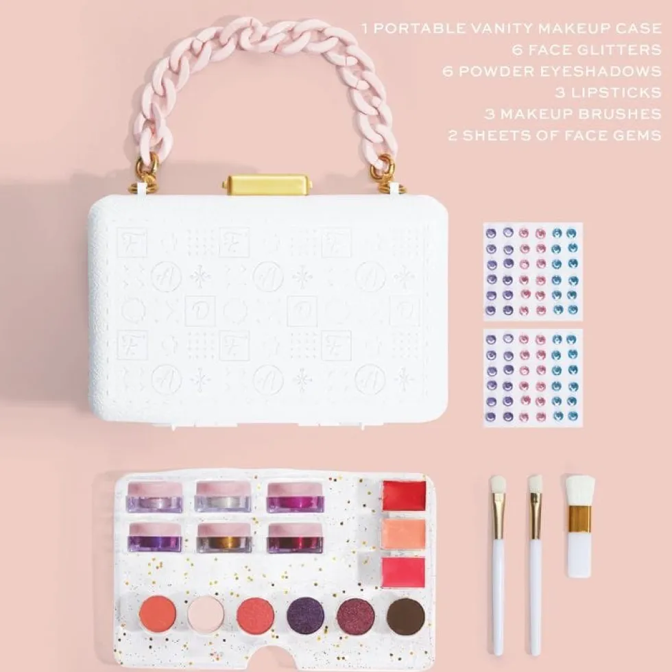 Glitz & Glam Portable Vanity Makeup Case