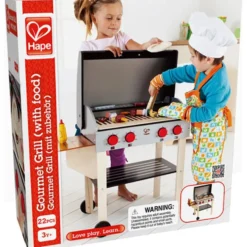 Gourmet Pretend Play Grill with Food Accessories