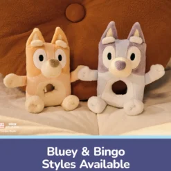 GUND Bingo Plush Ring Rattle - 6”