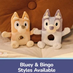 GUND Bluey Plush Ring Rattle - 6”