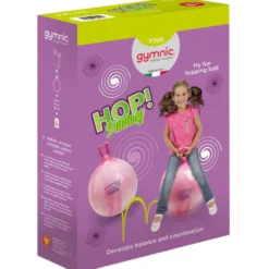 Gymnic Hop 45 - 18 inch Hop Ball Swirl Pink