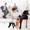 Happy Grand Piano - Black