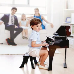 Happy Grand Piano - Black
