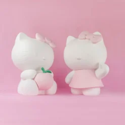 Hello Kitty Figure in Pink Robe - 10.6