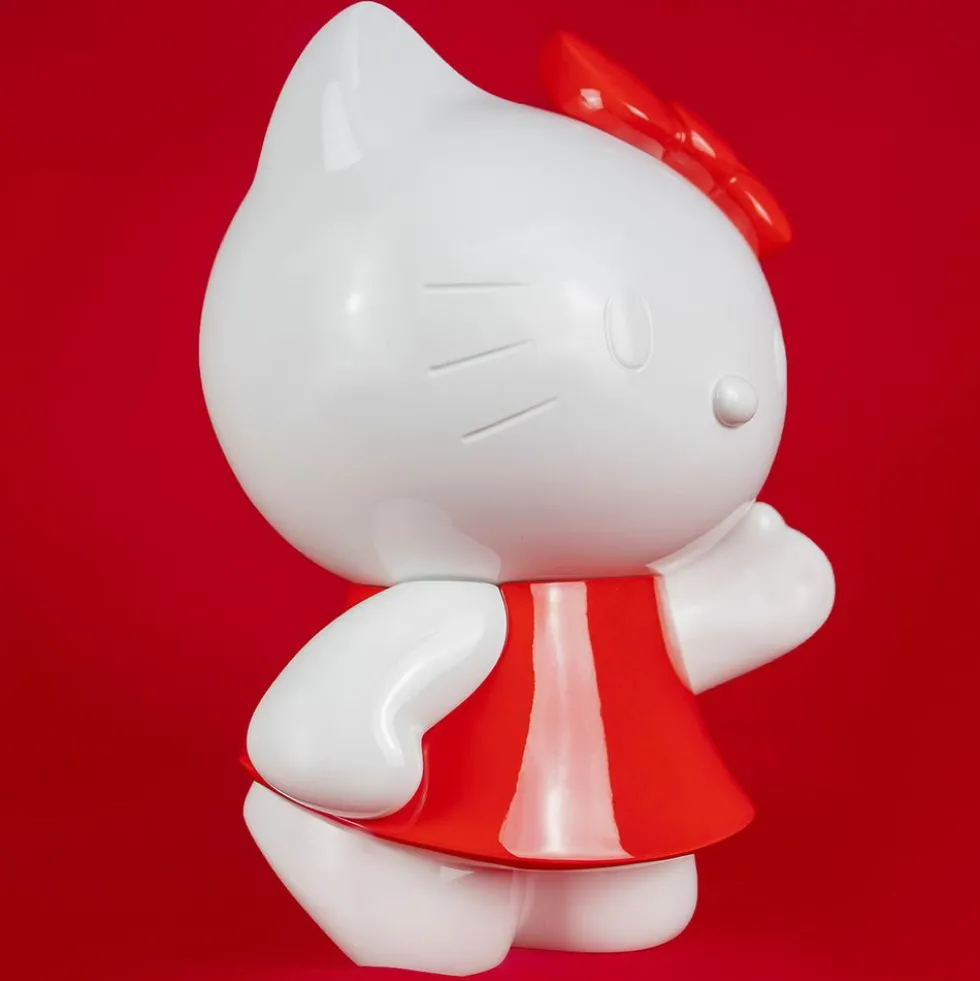 Hello Kitty Figure in Red Robe - 10.6"