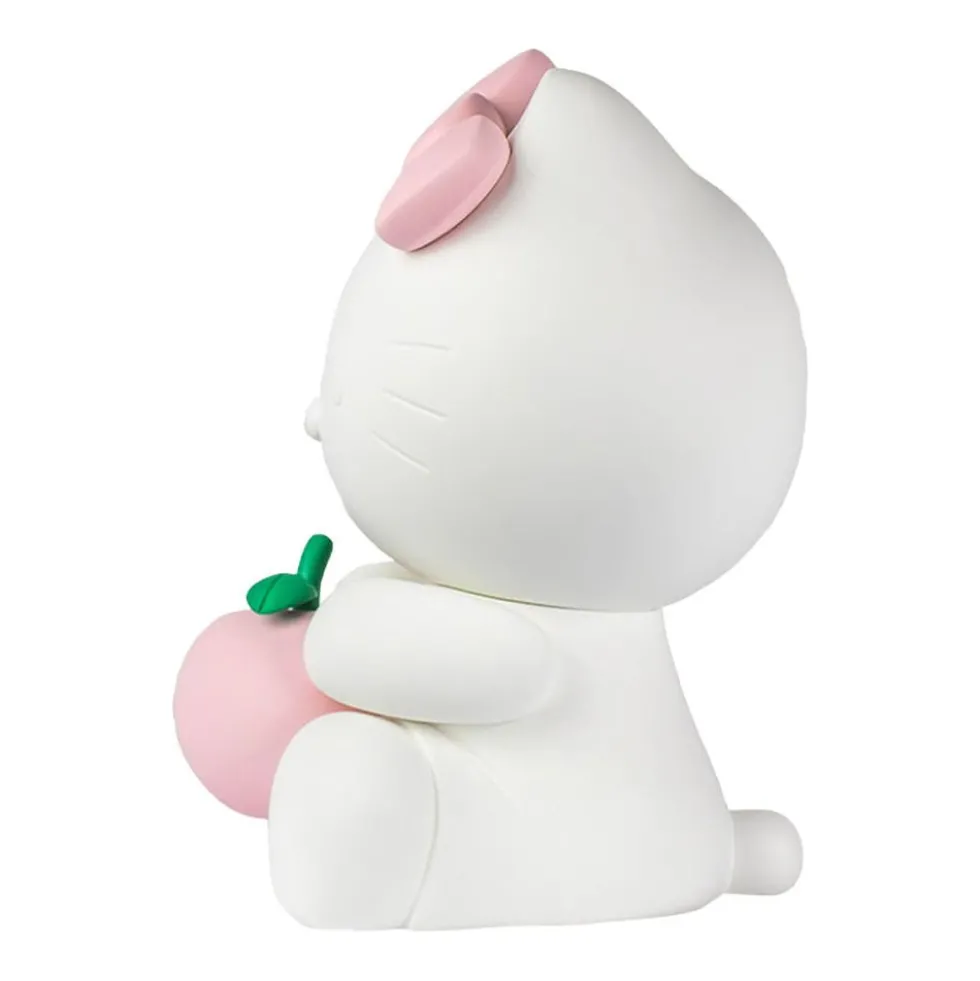 Hello Kitty Figure with Pastel Pink Apple - 10.2"