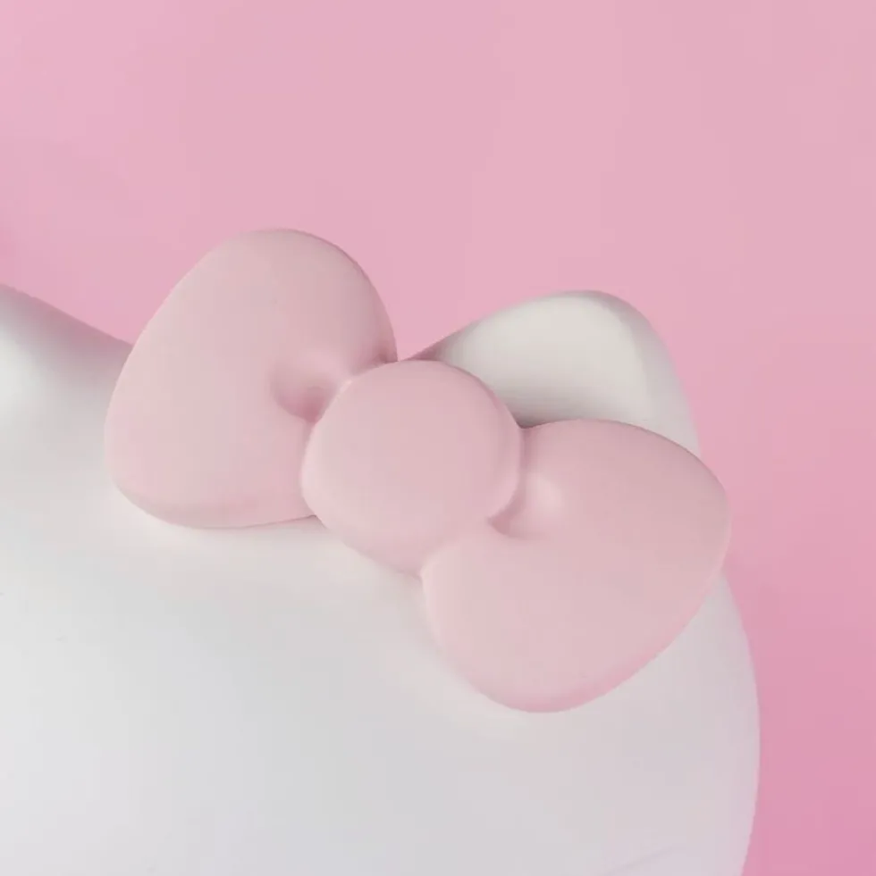 Hello Kitty Figure with Pastel Pink Apple - 10.2"