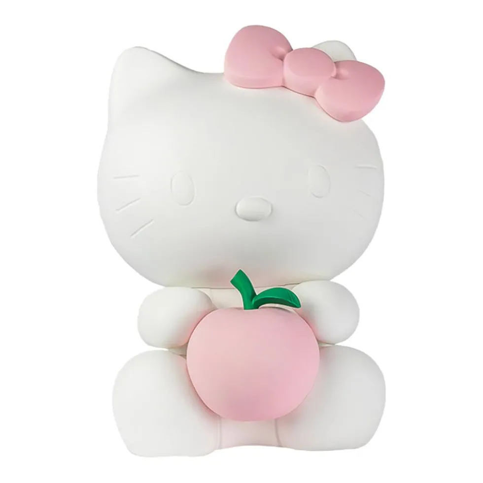 Hello Kitty Figure with Pastel Pink Apple - 10.2"