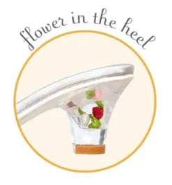 High-Heel Clarisse Slipper (Gold Peach) - Size 10-11