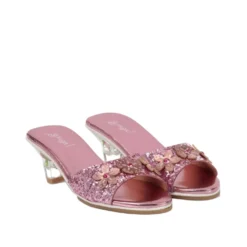 High-Heel Mariona Slipper (Pink) - Size 8-9