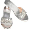 High-Heel Mariona Slipper (Silver) - Size 8-9