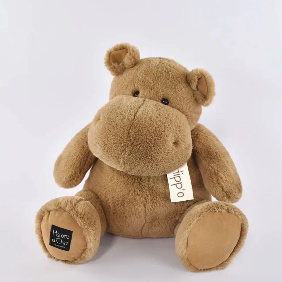 Hippo Plush - Chocolate Brown