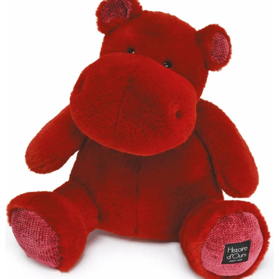 Hippo Plush - Cranberry