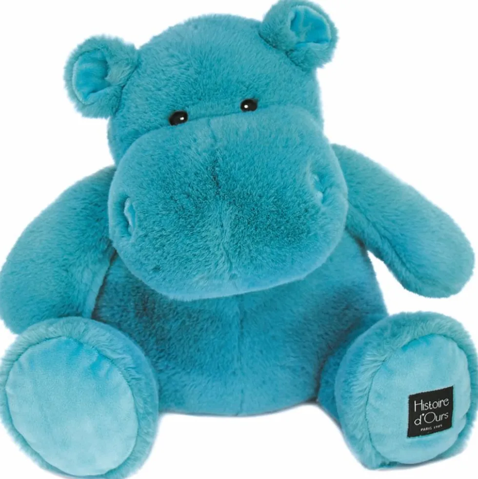 Hippo Plush - Light Teal