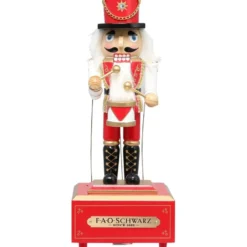 12 Inch Musical Wooden Nutcracker Prince