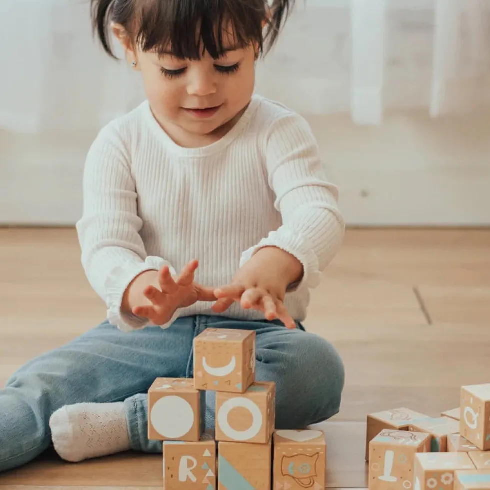 Keepsake Etched Baby Blocks