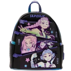 KPop Demon Hunters HUNTR/X Mini Backpack with Photo Card Charm