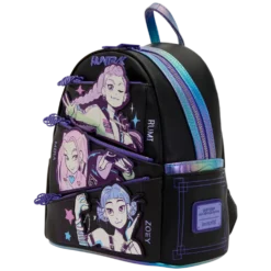 KPop Demon Hunters HUNTR/X Mini Backpack with Photo Card Charm