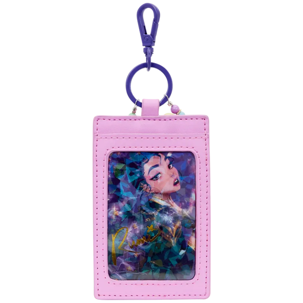 KPop Demon Hunters HUNTR/X Mini Backpack with Photo Card Charm
