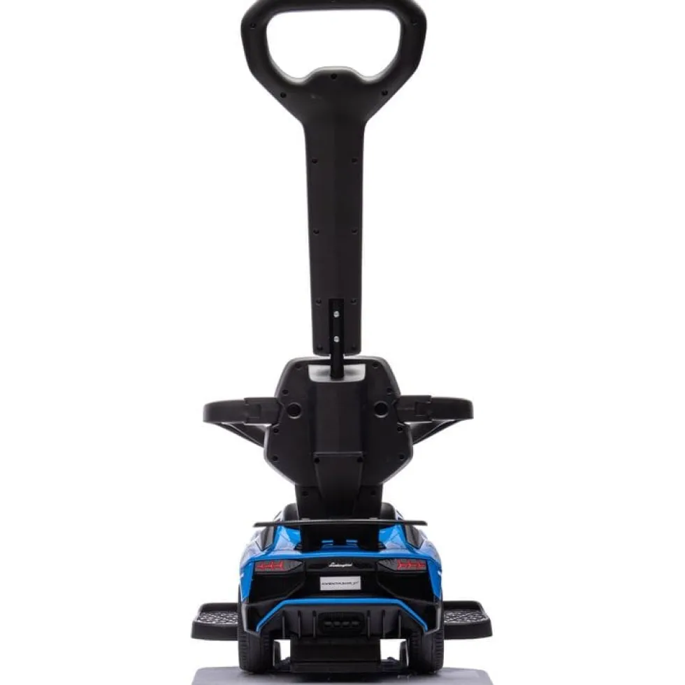 Lamborghini 3-in-1 Push Ride On Toy Car - Blue