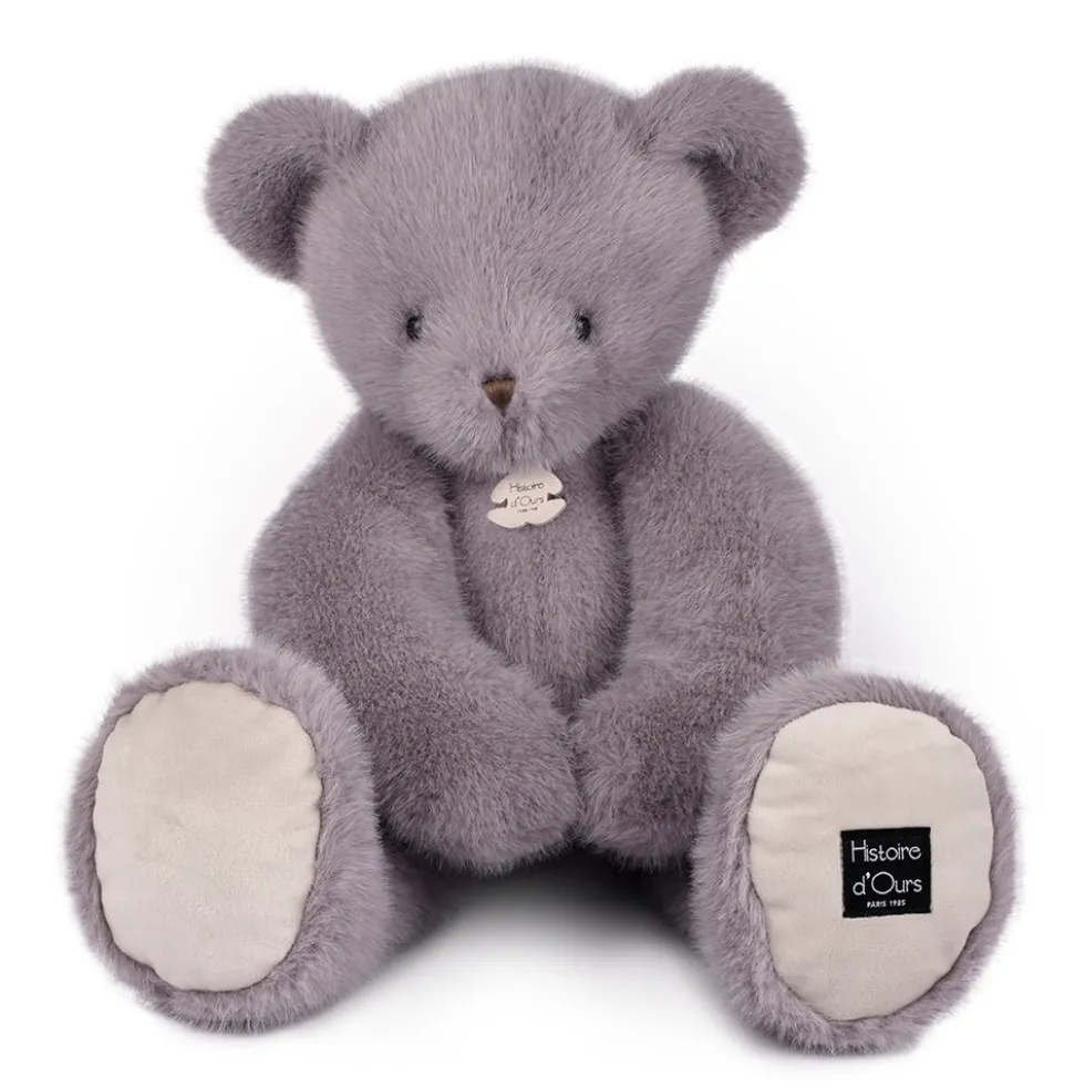 Large Teddy Bear - Grey Lavender