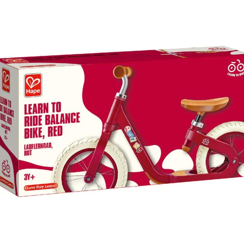 Learn to Ride Balance Bike - Red