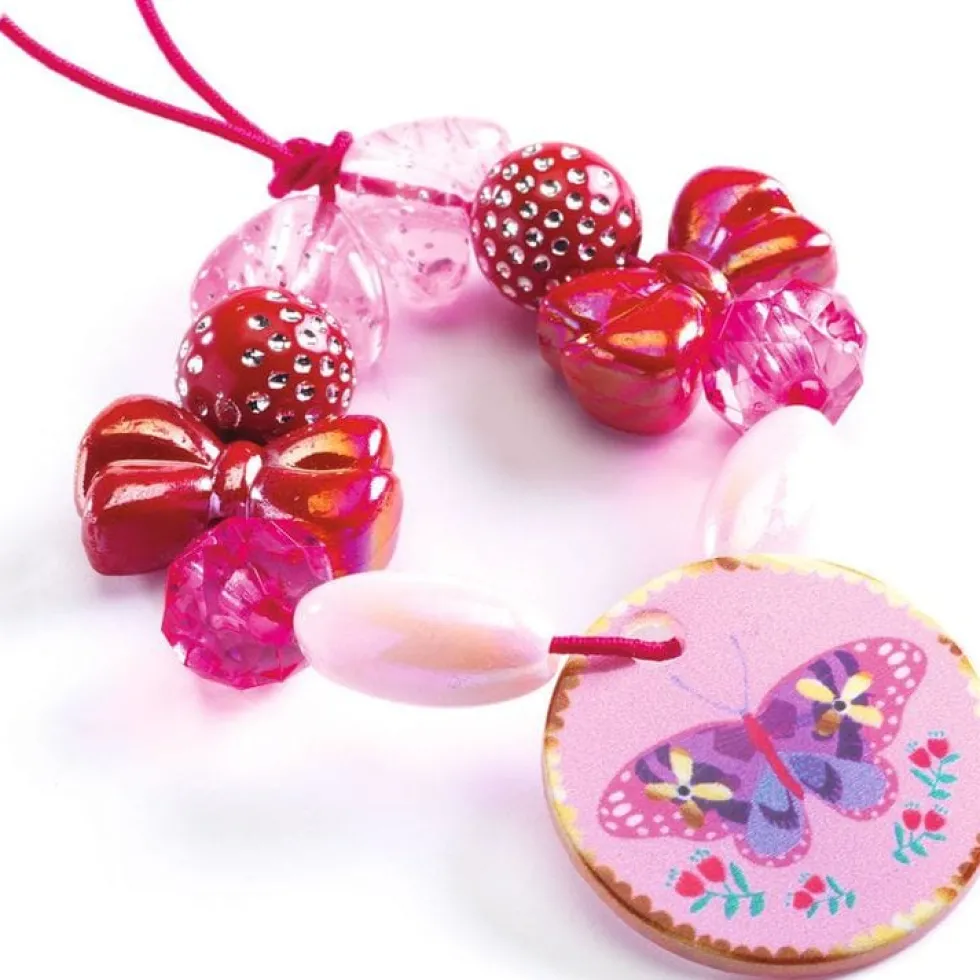 Le Grand Artist Jewelry Making Bead Kit - Butterfly & Heart