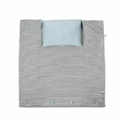 Light Blue Cocoon Blanket
