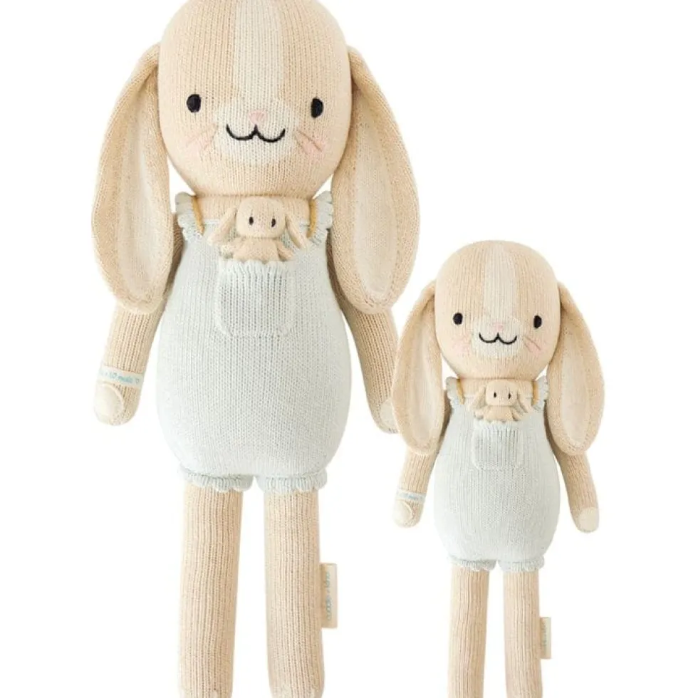 Little 13" Briar the Bunny Hand-Knit Doll
