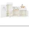 Little Chef Paris Complete Kitchen Playset - White/Rose Gold