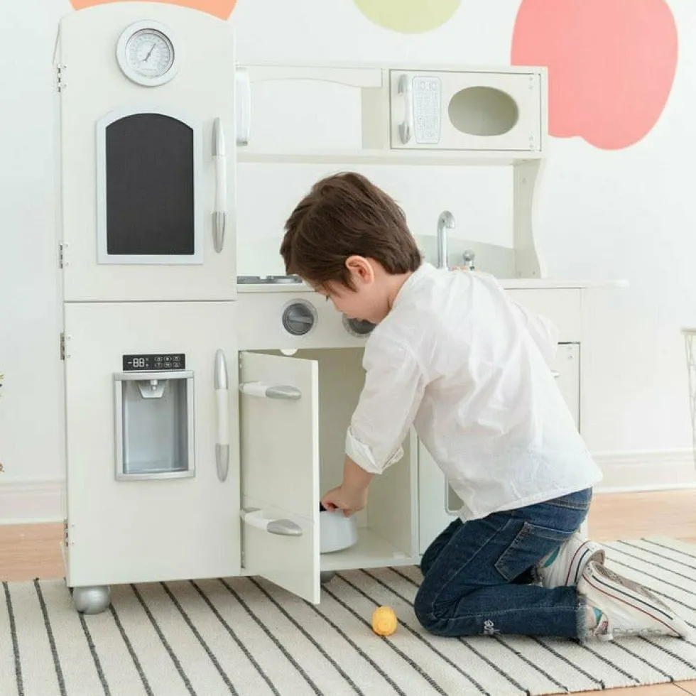 Little Chef Westchester Retro Play Kitchen - Ivory