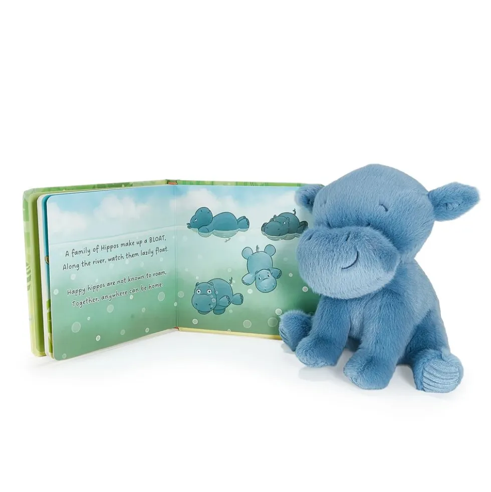 Little Henny the Hippo Plush & Book Bundle