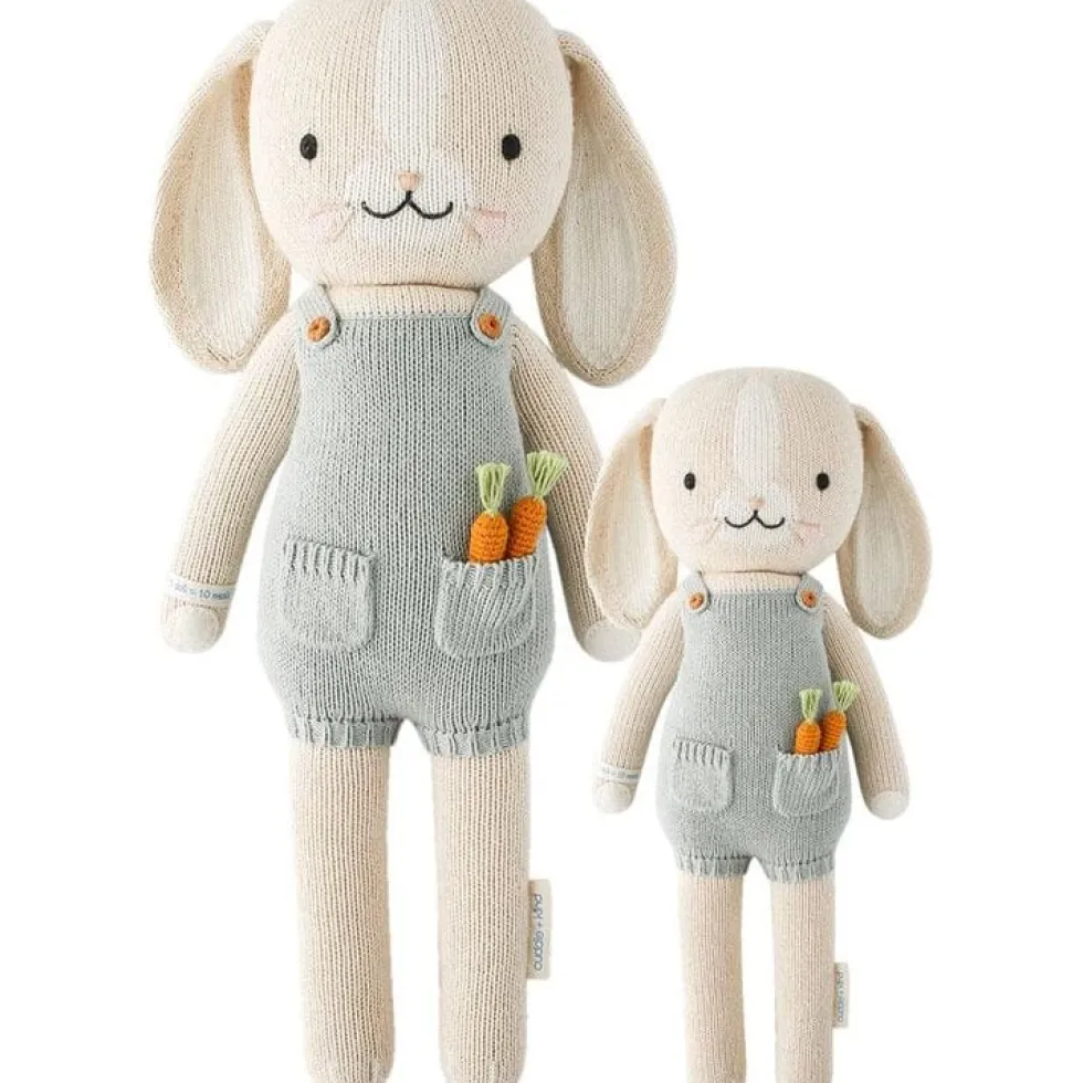 Little 13" Henry the Bunny Hand-Knit Doll