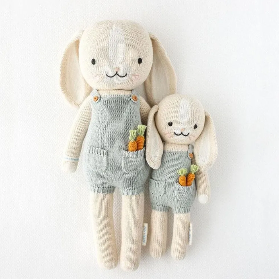 Little 13" Henry the Bunny Hand-Knit Doll