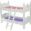 Little Princess 18" Doll Double Bunk Bed - Grey