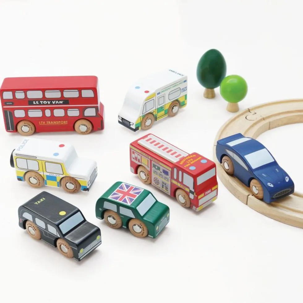 London Toy Car Set - 7 Pieces
