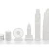 Los Angeles Edition Acrylic Chess Set with Marble Hatch Board