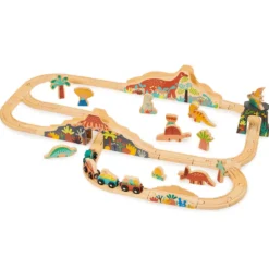 Lost World Dinosaur Railway Set
