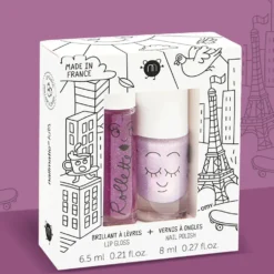 Lovely City Nail Polish & Lip Gloss Set