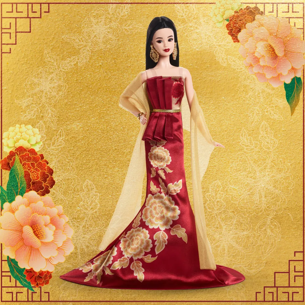 Lunar New Year Barbie Doll