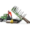 Mack Granite Timber Truck with Loading Crane & 3 Trunks