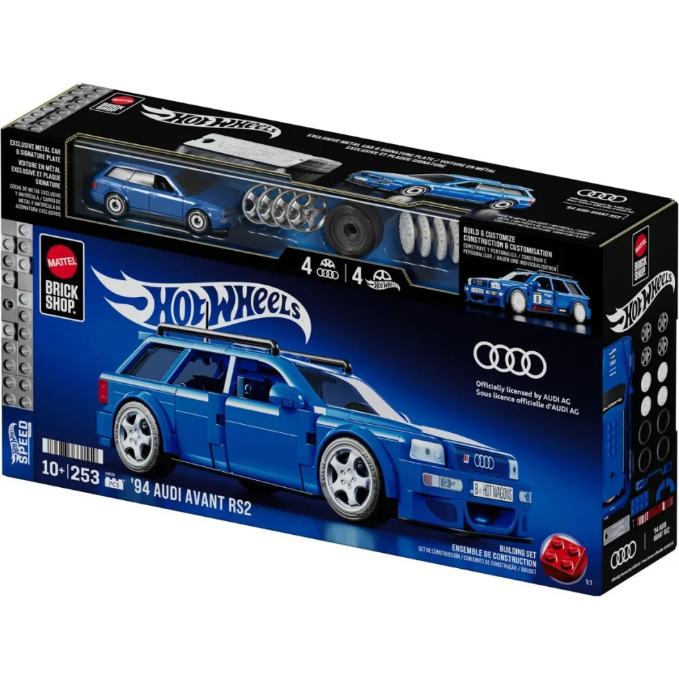 Mattel Brick Shop Hot Wheels ’94 Audi Avant RS2