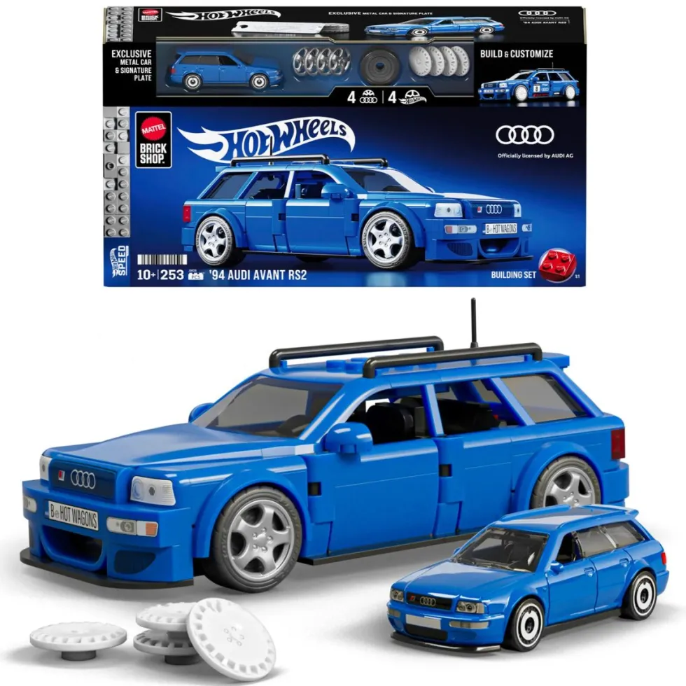 Mattel Brick Shop Hot Wheels ’94 Audi Avant RS2
